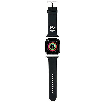 Karl Lagerfeld 3D Rubber Karl Head strap for Apple Watch 38/40/41mm - black