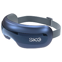 SKG E3 Pro eye and temple massager with vision window - blue