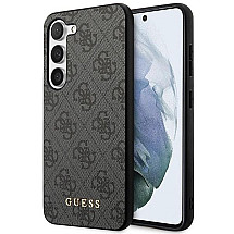 Guess 4G Metal Gold Logo case for Samsung Galaxy S24+ - black