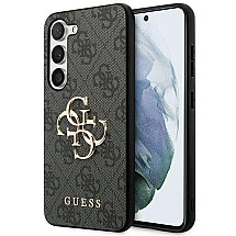 Guess 4G Big Metal Logo case for Samsung Galaxy S24 - black