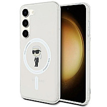 Karl Lagerfeld IML Ikonik MagSafe case for Samsung Galaxy S23 - transparent