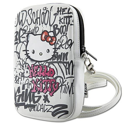 Hello Kitty Graffiti Kitty Head bag - white