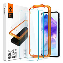 Spigen Glass tR AlignMaster 2 Pack - Samsung Galaxy A55