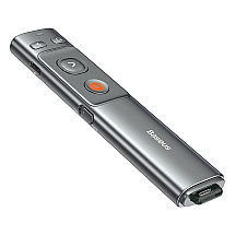 Baseus Orange Dot wireless laser pointer for presentations - gray (without battery)