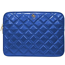 Guess 4G Quilted case for a 14" laptop - blue