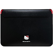 Hello Kitty PU Metal Logo case for a 14" laptop - black