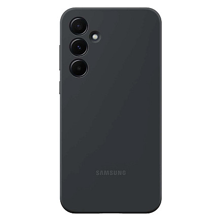 Samsung Silicone Case EF-PA556TBEGWW for Samsung Galaxy A55 - black