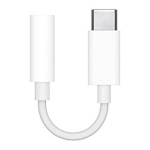 Apple MU7E2ZM/A USB-C audio adapter - 3.5 mm mini jack - white