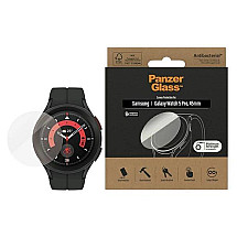 Antibacterial PanzerGlass Screen Protector for Samsung Galaxy Watch Classic 5 Pro 45 mm