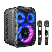 Tronsmart Halo 200 120W wireless speaker + 2 microphones - black