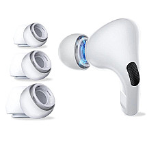 Tech-Protect Ear Tips for AirPods Pro 1 / 2 in sizes S / M / L - white (3 pcs.)