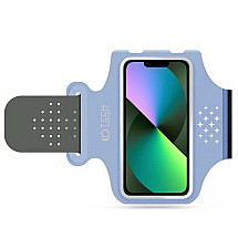 Armband Tech-Protect M1 sports universal for smartphones up to 6.8" - blue