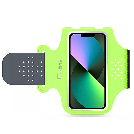 Armband Tech-Protect M1 sports universal for smartphones up to 6.8 - green