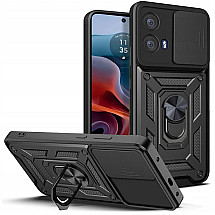 Tech-Protect CamShield Pro case for Motorola Moto G34 5G - black