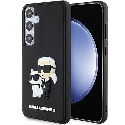 Karl Lagerfeld 3D Rubber Karl&Choupette case for Samsung Galaxy S24+ - black