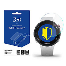 3mk Watch Protection™ v. FlexibleGlass hybrid glass on Garmin Forerunner 45S