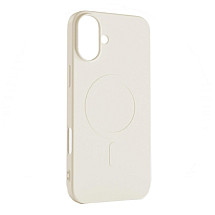 Liquid Silicone Case MagSafe for iPhone 16 Pro Max - beige