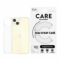 CARE by PanzerGlass Slim X-Ray Case for iPhone 15 Plus - Clear