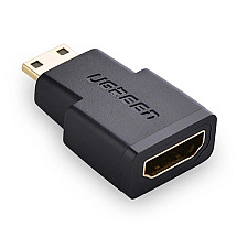 Ugreen 20101 mini HDMI (male) / HDMI (female) adapter - black