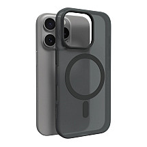 Puro Daylight MagSafe Silicone Case for iPhone 16 Pro Max - Black