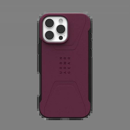 UAG Civilian Magsafe iPhone 16 Pro Max Case - Red