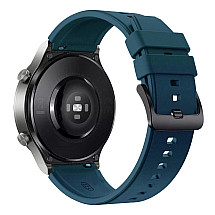 Silicone Strap for Huawei Watch GT 2/3/4/2 Pro/3 Pro/4 Pro/GT 2e 46mm - Dark Green