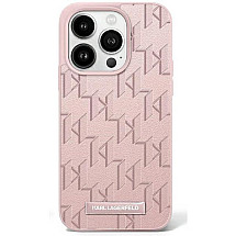 Karl Lagerfeld Hot Stamp Magsafe iPhone 16 Pro Case - Pink