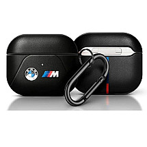 BMW BMAP222PVTK AirPods Pro 2 (2022/2023) cover black/black Curved Line