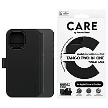 CARE by PanzerGlass Feature Tango 2in1 Wallet iPhone 16 Pro Max 6.9" MagSafe black/black 1332