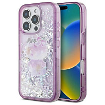 Hello Kitty HKHCP16LL50PPU iPhone 16 Pro 6.3" purple/purple hardcase Liquid Glitter 50TH Anniversary Party