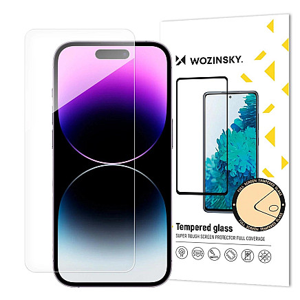 Wozinsky Full Cover Flexible Glass Hybrid Glass for the entire screen flexible for iPhone 16