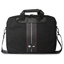 BMW BMCB15COMPVSKR Bag 16" Black Nylon Red Stripe