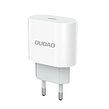 Dudao A14EU PD 20W USB-C Wall Charger - White