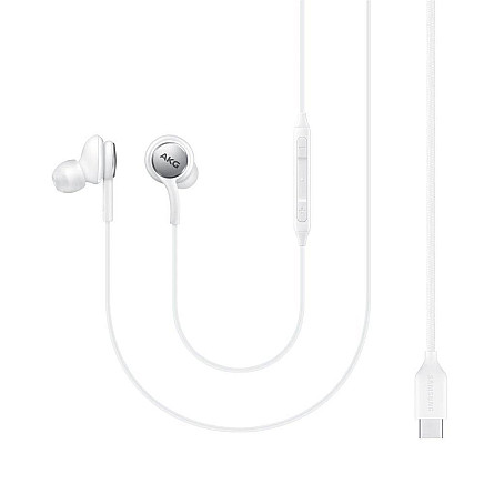 Samsung AKG wired in-ear headphones USB-C white (EO-IC100BWEGEU)