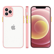 Milky Case silicone flexible translucent case for Xiaomi Poco X3 NFC pink