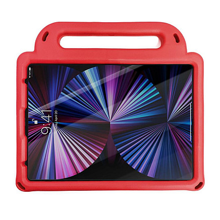 Diamond Tablet Case bruņots mīksts apvalks iPad mini 5/4/3/3/2/1 ar vietu sarkanam stylusam