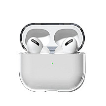 Case for AirPods Pro rigid, strong, transparent cover for headphones (case A)