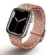 Uniq Aspen Braided strap for Apple Watch 1/2/3/4/5/6/7/8/SE/SE2 40/38/41mm - pink