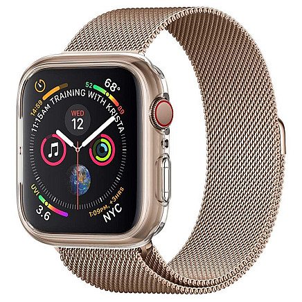 SPIGEN ŠĶIDRO KRISTĀLU APPLE WATCH 4 / 5 / 6 / SE (40MM) KRISTĀLS CAURSPĪDĪGS