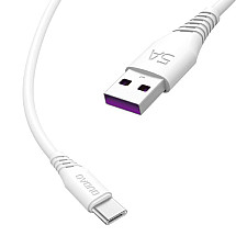 Dudao kabelis USB / USB Type C 5A kabelis 2m balts (L2T 2m balts)