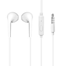 Dudao in-ear wired mini jack 3.5mm headset white (X10S white)