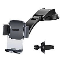 Baseus 2in1 car holder for cockpit and ventilation grille black (SUYK000001)