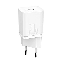 Baseus Super Si 1C fast charger USB Type C 20 W Power Delivery white (CCSUP-B02)