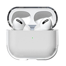 Case for AirPods 3 hard and strong cover for headphones transparent (case A)