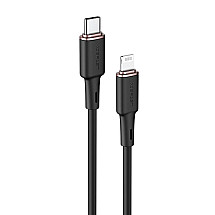 Acefast cable MFI USB Type C - Lightning 1.2m, 30W, 3A black (C2-01 black)