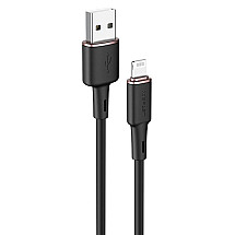 Acefast cable MFI USB - Lightning 1.2m, 2.4A black (C2-02 black)