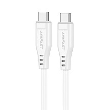 Acefast C3-03 USB-C - USB-C PD QC cable 60W 3A 480Mb/s 1.2m - white