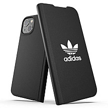 Adidas OR Booklet Case BASIC iPhone 13 6,1" czarno biały/black white 47086