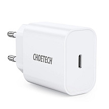 Choetech USB wall charger Type C PD 20W white (Q5004 V4)