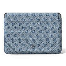 Guess 4G Uptown Triangle Logo case for a 16" laptop - blue